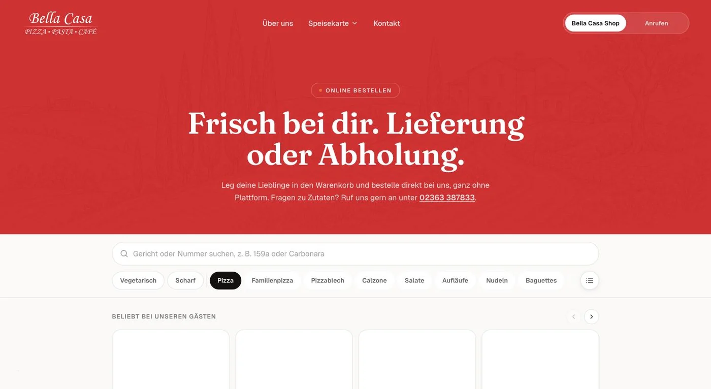 Bestellen ohne Plattform dazwischen