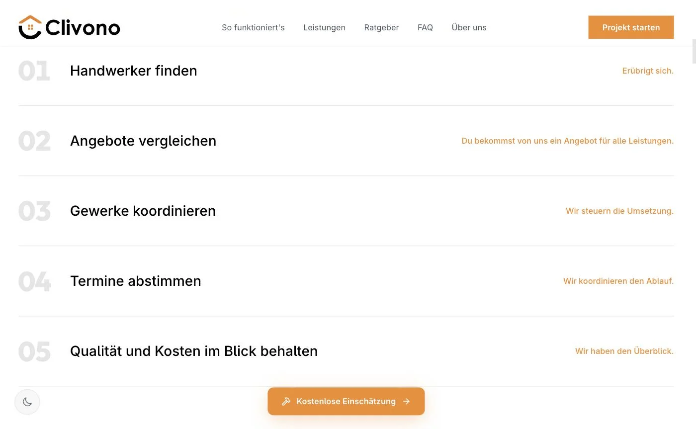 Fünf Probleme, fünf Antworten
