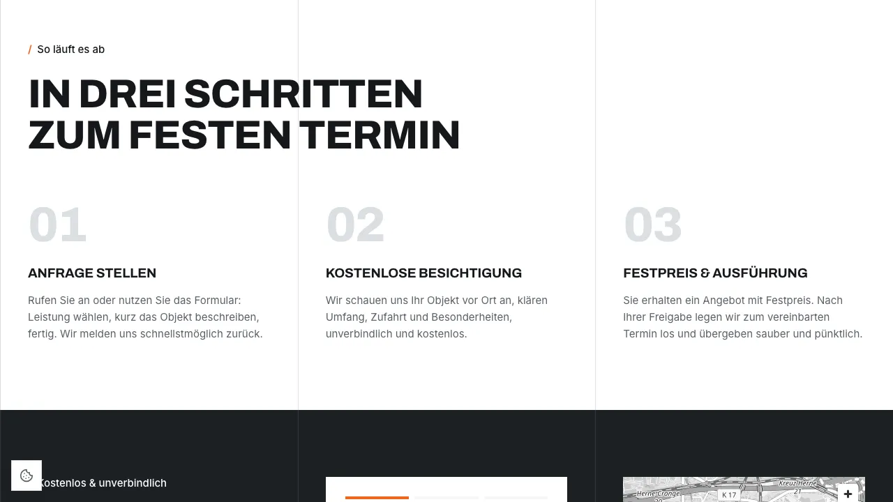 Vom Anruf zum festen Termin